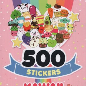 500 Stickers Kawaii - Colorea Y Juega