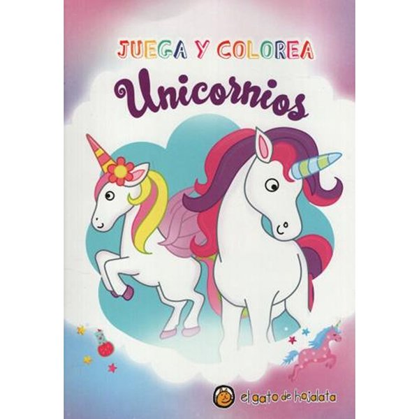 Juega y Colorea con Unicornios - Jose Pingray Maria