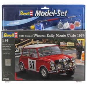 Minicooper Winner Rally Monte Carlo 1964 - 1:24 Gift Set