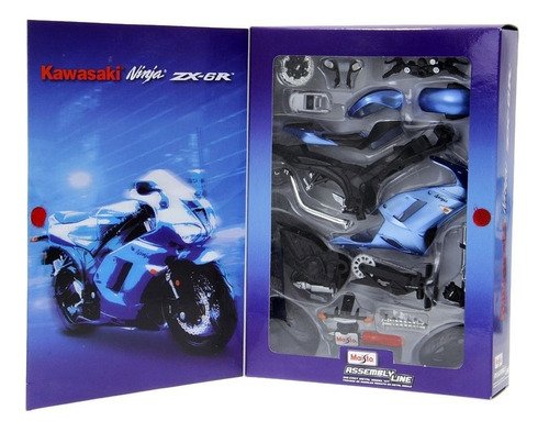Kawasaki Ninja Zx-6r - Kit De Armado Die Cast